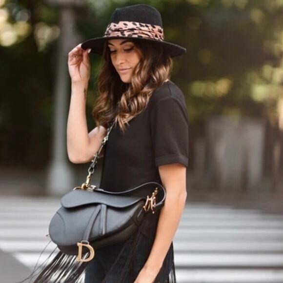 EUGENIA KIM  Maxine leopard-print satin-trimmed wool-felt fedora MSRP 395$ - Picture 2 of 10